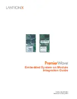 Lantronix PremierWave EN Integration Manual предпросмотр