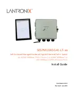 Lantronix SESPM1040-541-LT Series Install Manual предпросмотр