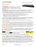 Lantronix SISPM1040-3 L Series Quick Start Manual preview