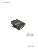 Lantronix UDS1100 User Manual preview