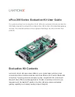 Lantronix xPico 200 Series User Manual preview