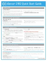 Preview for 2 page of Lantronix xSenso 21R2 Quick Start Manual