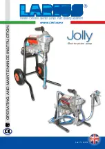 Larius Jolly Operating And Maintenance Instruction Manual preview
