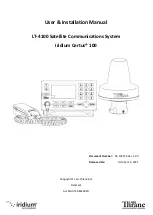 Lars Thrane LT-4100 User & Installation Manual preview