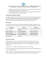 Предварительный просмотр 2 страницы Larson Electronics NSR-9850 Operating Instructions