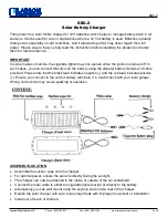 Preview for 1 page of Larson Electronics SBC-2 Manual