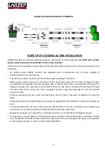 Preview for 9 page of Larzep SM Instructions & Maintenance Sheet