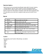 Preview for 4 page of Laser V18 User Manual