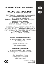 LaserLine LC800 Fitting Instructions Manual preview