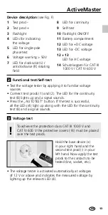 Предварительный просмотр 13 страницы LaserLiner AC-tiveMaster Operating Instructions Manual