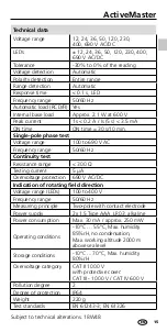 Preview for 15 page of LaserLiner AC-tiveMaster Operating Instructions Manual