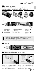 Preview for 5 page of LaserLiner ActiveFinder XP User Manual