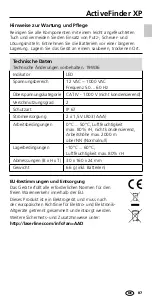 Preview for 7 page of LaserLiner ActiveFinder XP User Manual