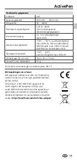 Preview for 13 page of LaserLiner ActivePen Manual