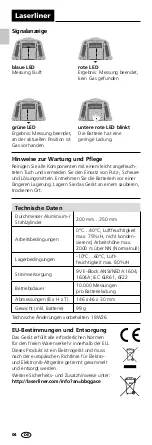 Preview for 4 page of LaserLiner BBQ-GasCheck Operating Instructions Manual