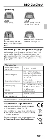 Preview for 13 page of LaserLiner BBQ-GasCheck Operating Instructions Manual