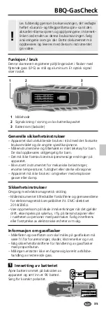 Preview for 35 page of LaserLiner BBQ-GasCheck Operating Instructions Manual