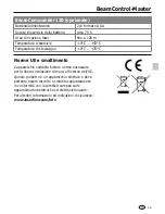 Предварительный просмотр 65 страницы LaserLiner BeamControl-Master Manual