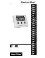 Preview for 1 page of LaserLiner ClimaHome-Check Operating Instructions Manual