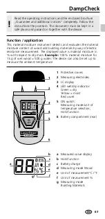 Предварительный просмотр 7 страницы LaserLiner DampCheck Operating Instructions Manual