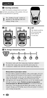 Предварительный просмотр 8 страницы LaserLiner DampCheck Operating Instructions Manual