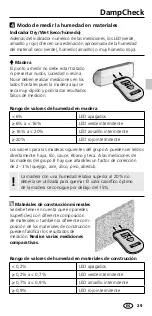 Предварительный просмотр 29 страницы LaserLiner DampCheck Operating Instructions Manual