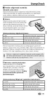 Предварительный просмотр 39 страницы LaserLiner DampCheck Operating Instructions Manual