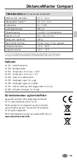 Preview for 19 page of LaserLiner DistanceMaster Compact Manual