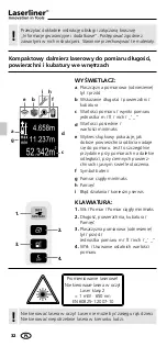 Preview for 32 page of LaserLiner DistanceMaster Compact Manual