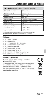 Preview for 51 page of LaserLiner DistanceMaster Compact Manual