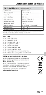 Preview for 55 page of LaserLiner DistanceMaster Compact Manual