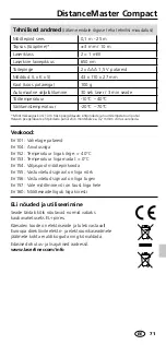 Preview for 71 page of LaserLiner DistanceMaster Compact Manual