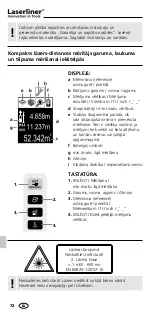 Preview for 72 page of LaserLiner DistanceMaster Compact Manual