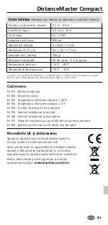 Preview for 83 page of LaserLiner DistanceMaster Compact Manual