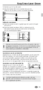 Preview for 15 page of LaserLiner EasyCross-Laser Green Manual