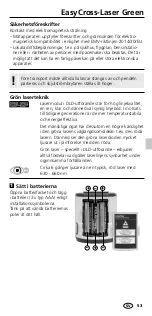 Preview for 53 page of LaserLiner EasyCross-Laser Green Manual