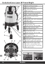 Preview for 4 page of LaserLiner EvolutionCross-Laser 8P PowerBright Operating Instructions Manual