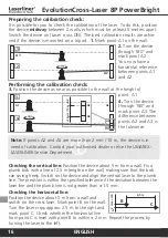 Preview for 8 page of LaserLiner EvolutionCross-Laser 8P PowerBright Operating Instructions Manual