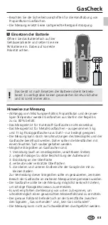 Preview for 3 page of LaserLiner GasCheck Manual