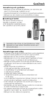 Preview for 15 page of LaserLiner GasCheck Manual