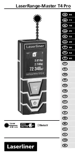 LaserLiner LaserRange-Master T4 Pro Manual preview