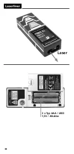 Предварительный просмотр 2 страницы LaserLiner LaserRange-Master T4 Pro Manual