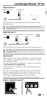 Предварительный просмотр 15 страницы LaserLiner LaserRange-Master T4 Pro Manual