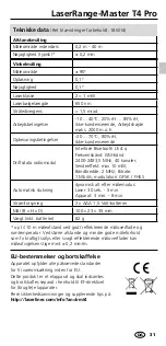 Предварительный просмотр 31 страницы LaserLiner LaserRange-Master T4 Pro Manual