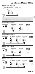 Предварительный просмотр 35 страницы LaserLiner LaserRange-Master T4 Pro Manual