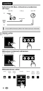 Предварительный просмотр 62 страницы LaserLiner LaserRange-Master T4 Pro Manual