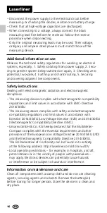 Preview for 16 page of LaserLiner MultiMeter-Compact Manual