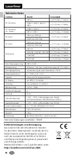 Preview for 10 page of LaserLiner MultiMeter-Pocket Operating Instructions Manual