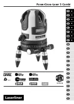 LaserLiner PowerCross-Laser 5 Combi Operating Instructions Manual preview