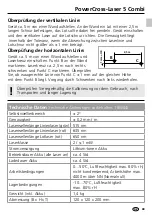 Preview for 9 page of LaserLiner PowerCross-Laser 5 Combi Operating Instructions Manual